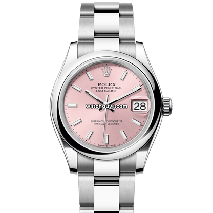 Rolex Datejust 278240 Pink Index Oyster