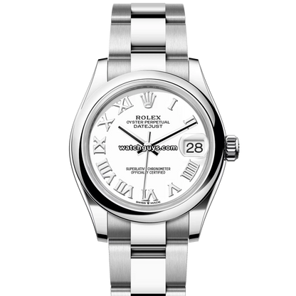 Rolex Datejust 278240 White Roman Oyster