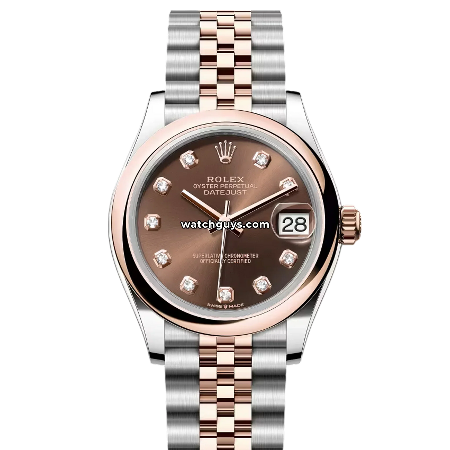 Rolex Datejust 278241 Chocolate Diamond Jubilee