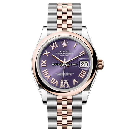 Rolex Datejust 278241 Aubergine Roman Jubilee