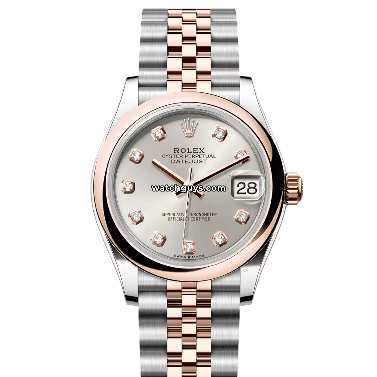 Rolex Datejust 278241 Silver Diamond Jubilee