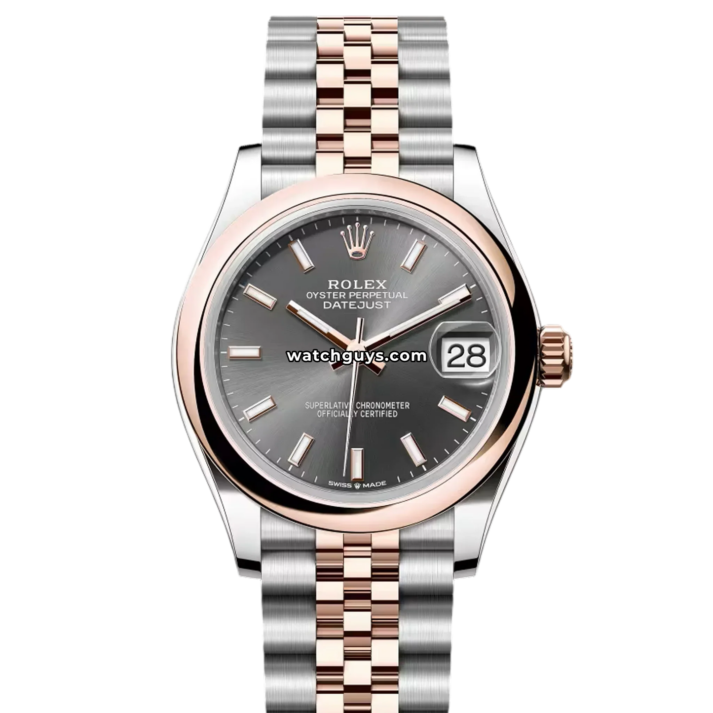 Rolex Datejust 278241 Slate Index Jubilee