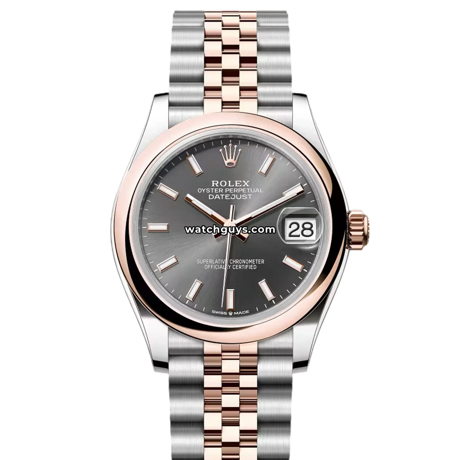Rolex Datejust 278241 Slate Index Jubilee