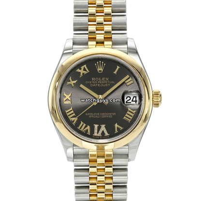 Rolex Datejust 278243 Gray Roman Jubilee