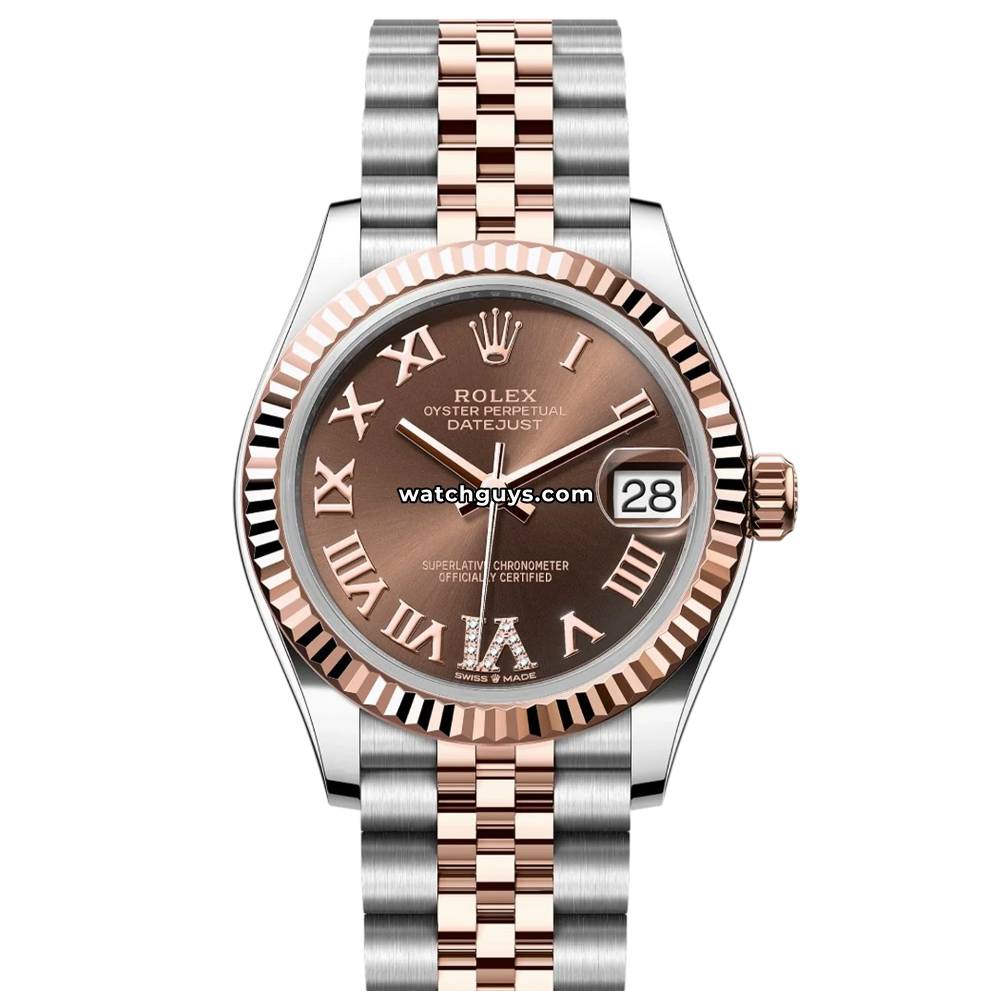 Rolex Datejust 278271 Chocolate Roman Jubilee