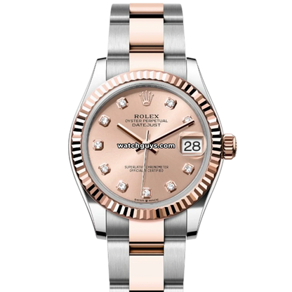 Rolex Datejust 278271 Rose Diamond Oyster