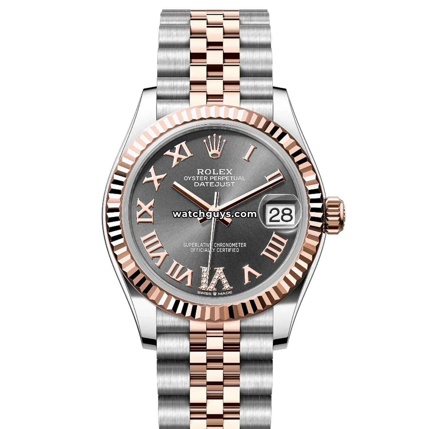Rolex Datejust 278271 Slate Roman Jubilee