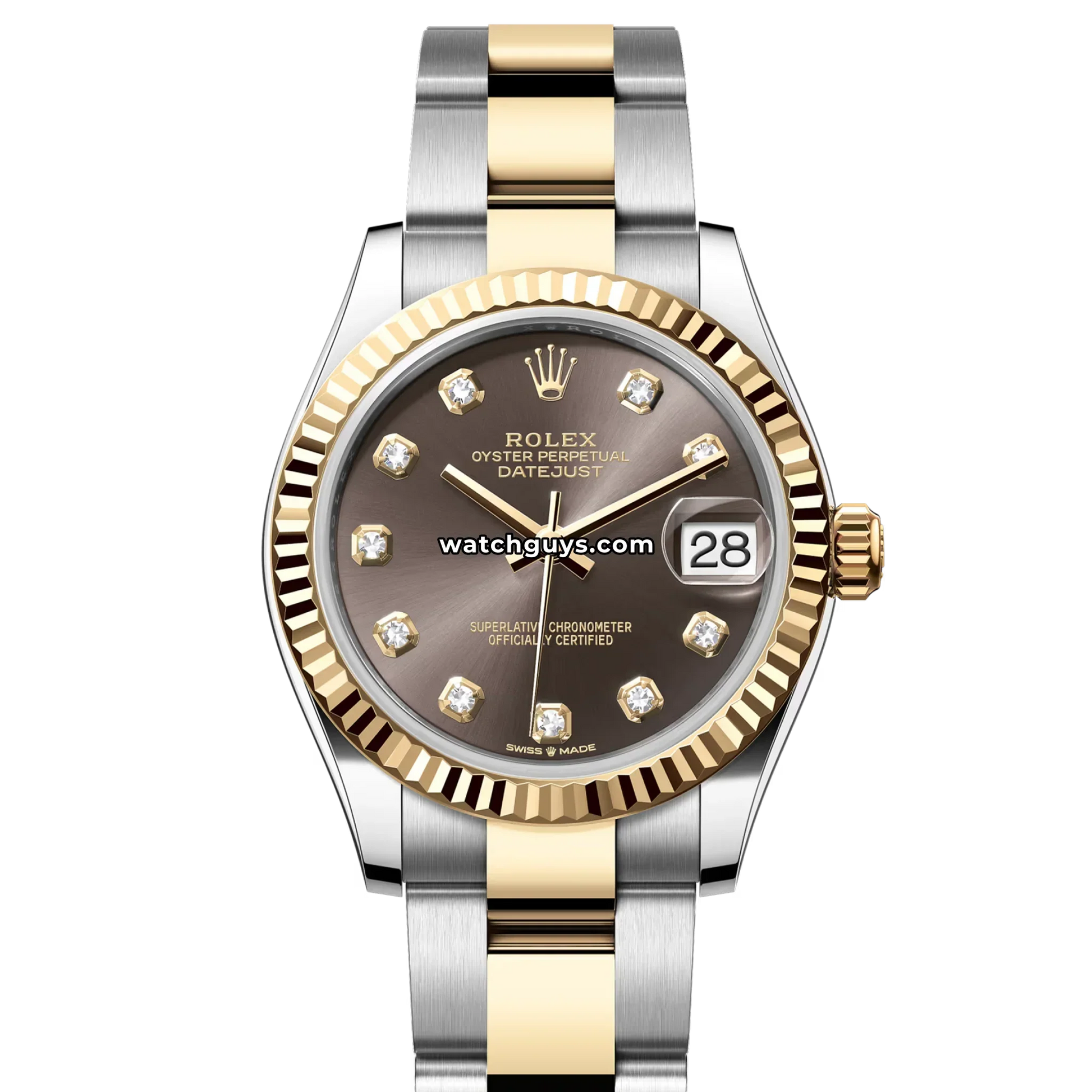 Rolex Datejust 278273 Grey Diamond
