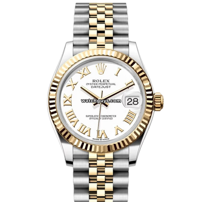 Rolex Datejust 278273 White Roman Jubilee