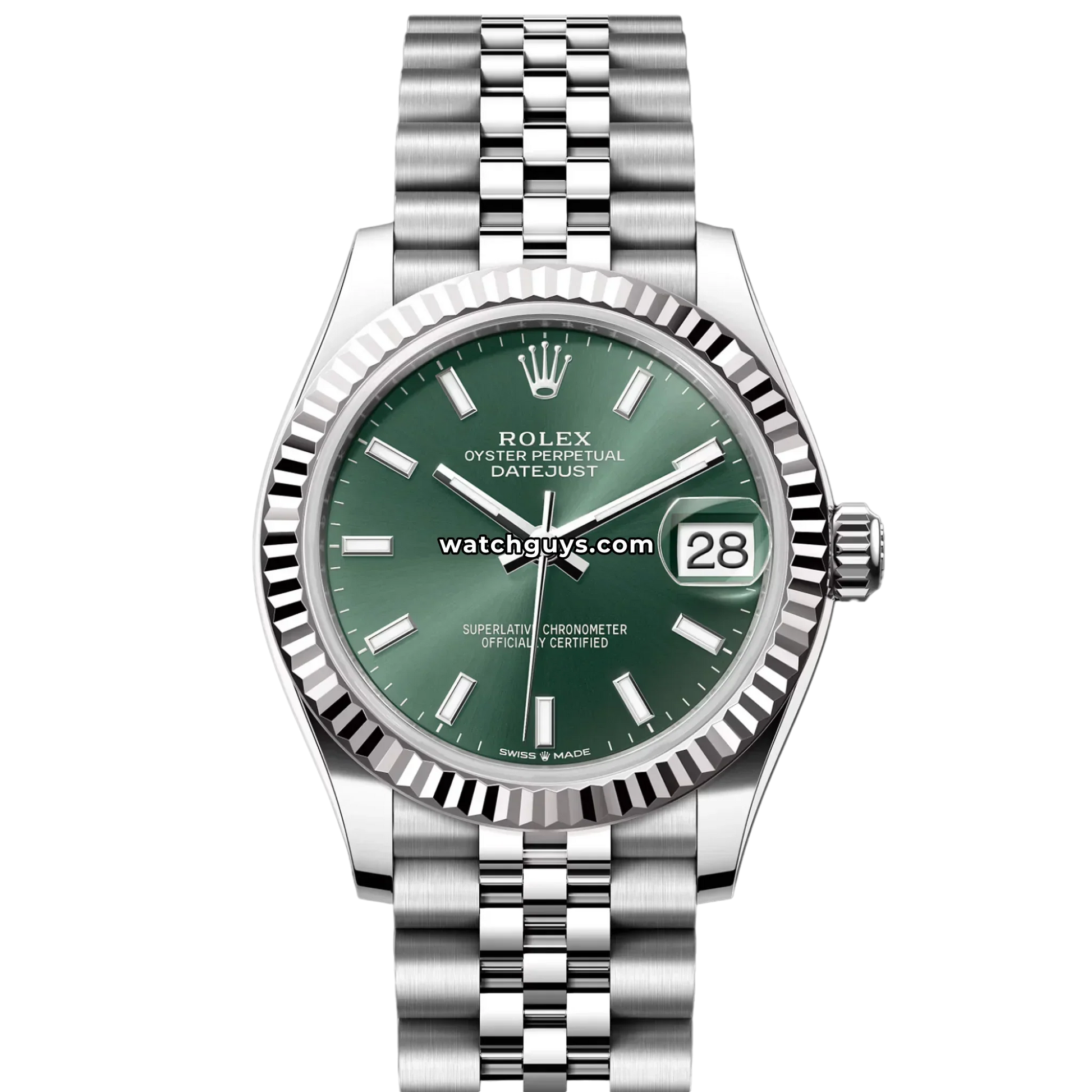 Rolex Datejust 278274 Mint Green Jubilee
