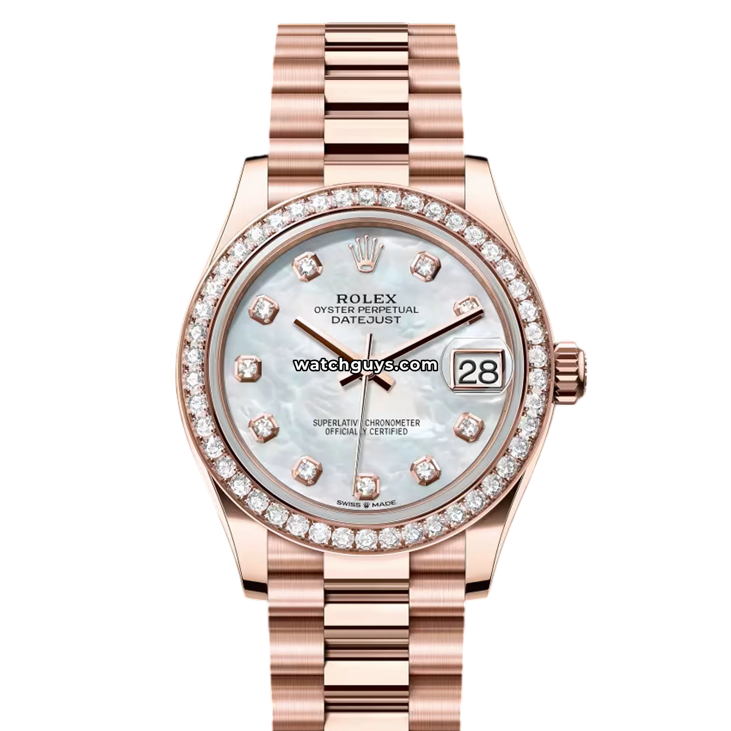 Rolex Datejust 278285RBR Mother of Pearl President
