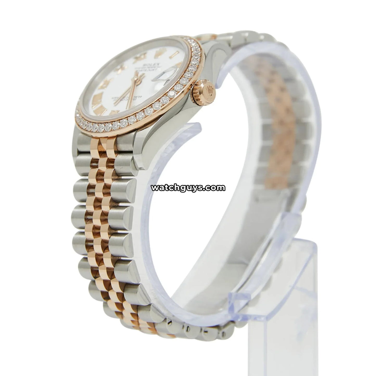 Rolex Datejust 278381RBR White Roman Diamond Jubilee