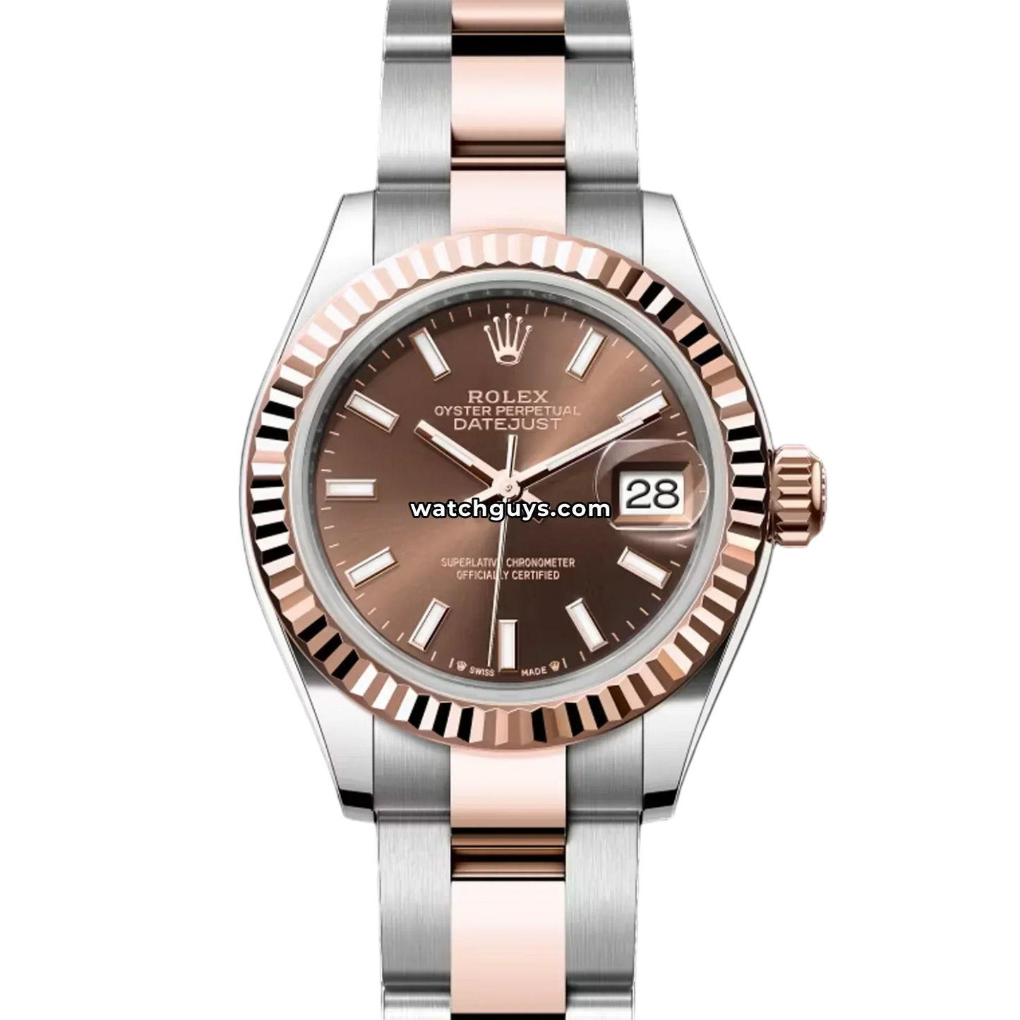 Rolex Datejust 279171 Chocolate Index Oyster
