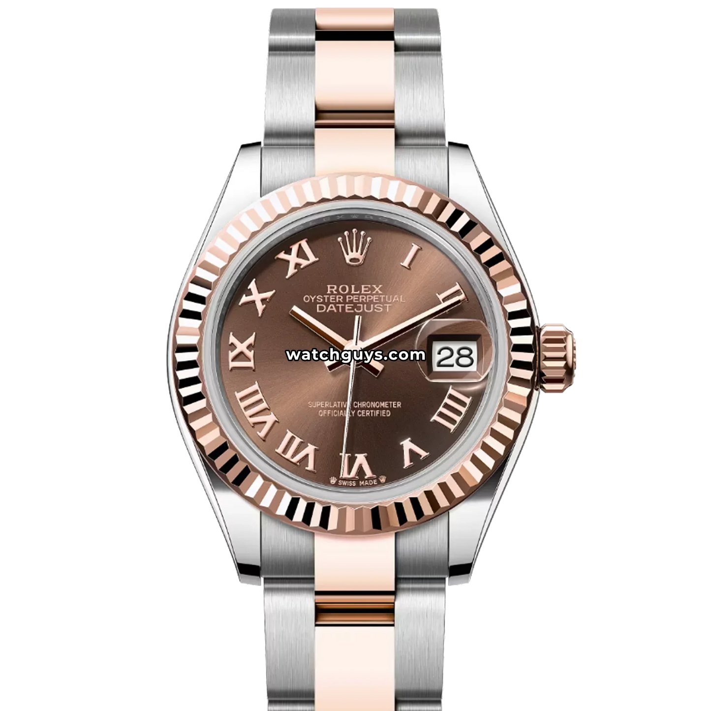 Rolex Datejust 279171 Chocolate Roman Oyster