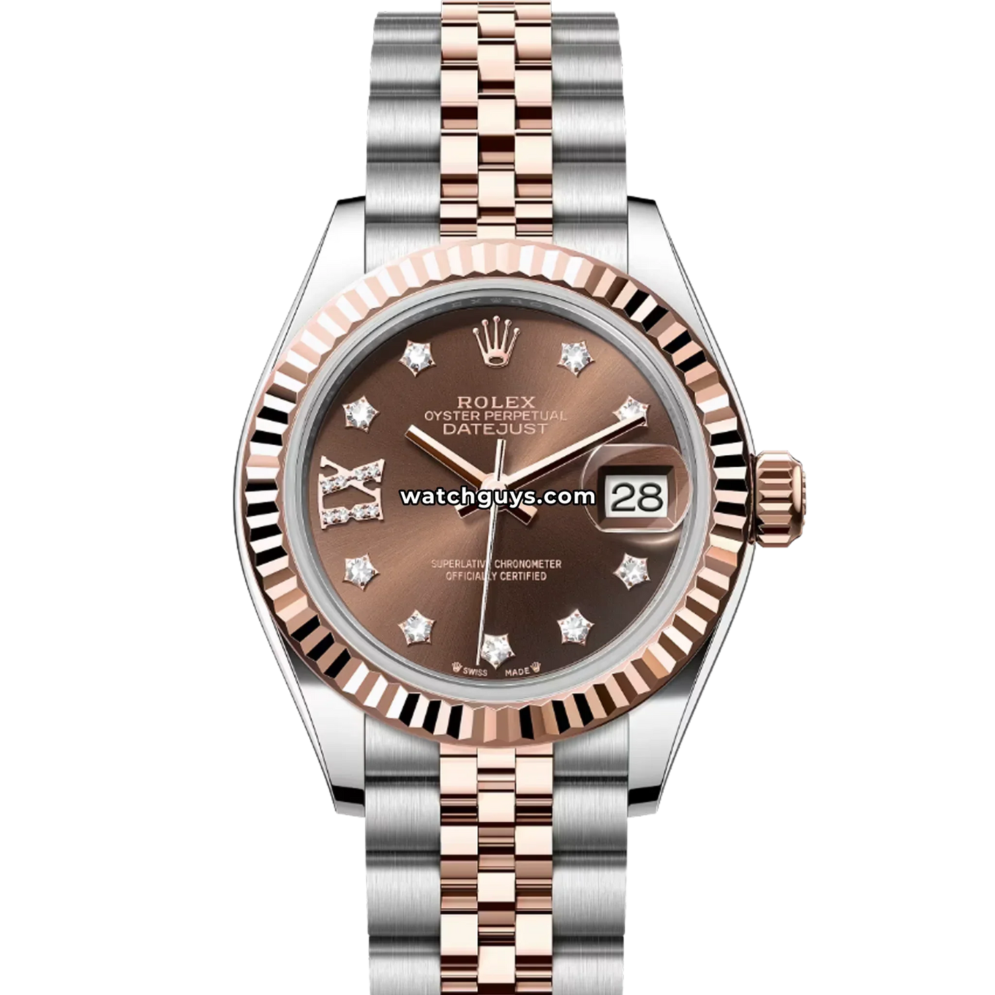 Rolex Datejust 279171 Chocolate Star Diamond Jubilee