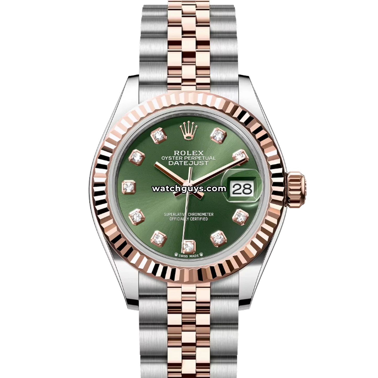 Rolex Datejust 279171 Green Diamond Jubilee