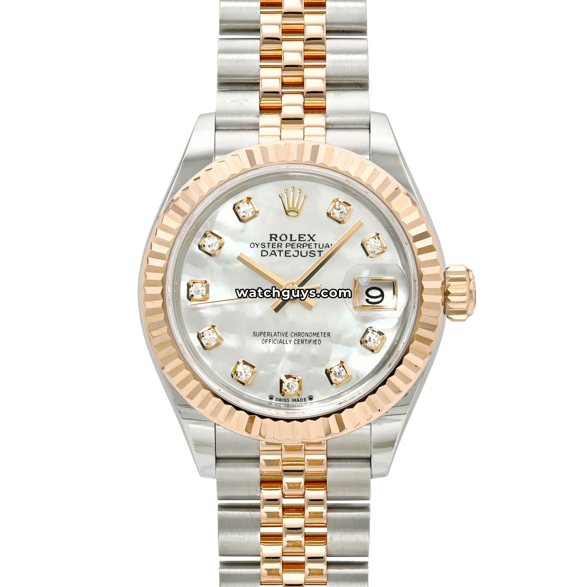 Rolex Datejust 279171 White Mother of Pearl Diamond