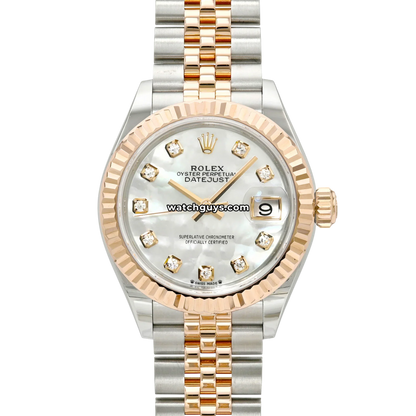 Rolex Datejust 279171 White Mother of Pearl Diamond
