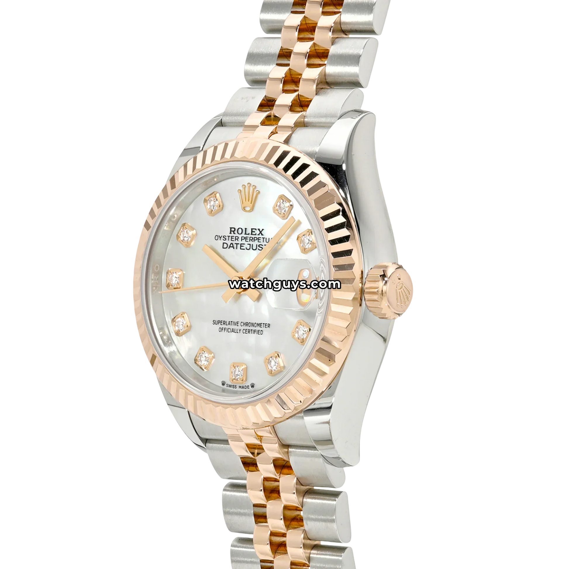 Rolex Datejust 279171 White Mother of Pearl Diamond