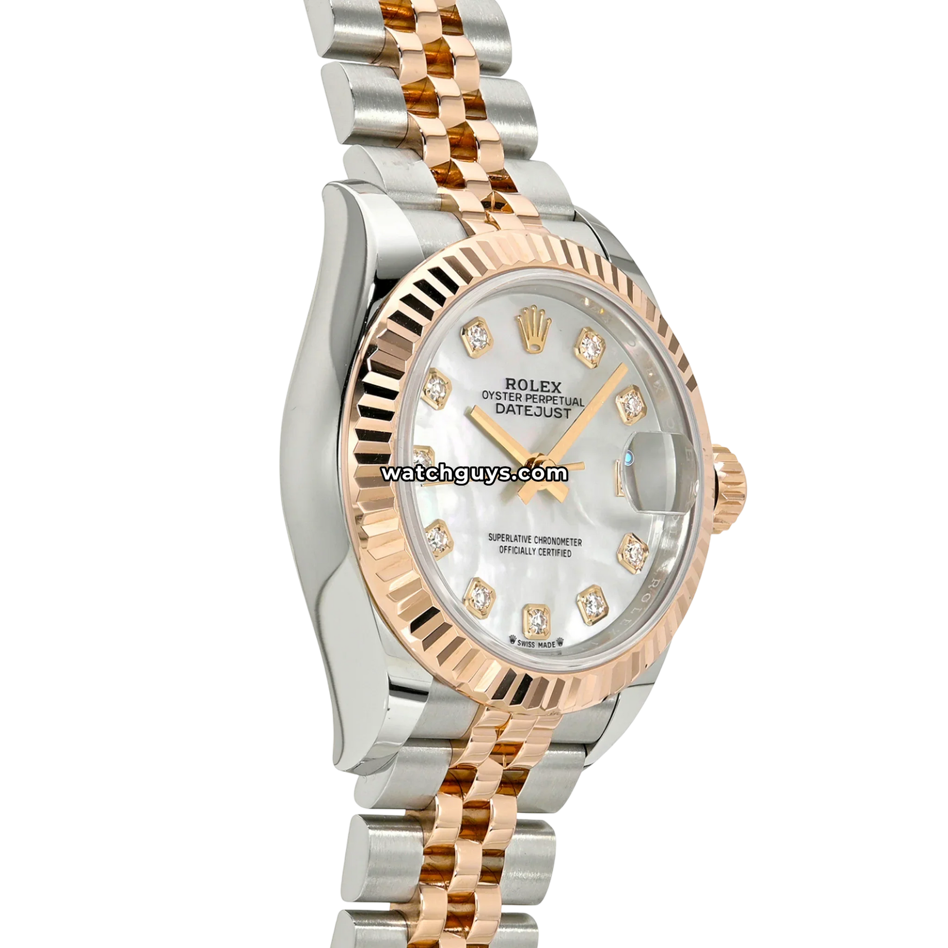 Rolex Datejust 279171 White Mother of Pearl Diamond