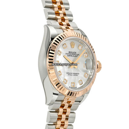 Rolex Datejust 279171 White Mother of Pearl Diamond Jubilee