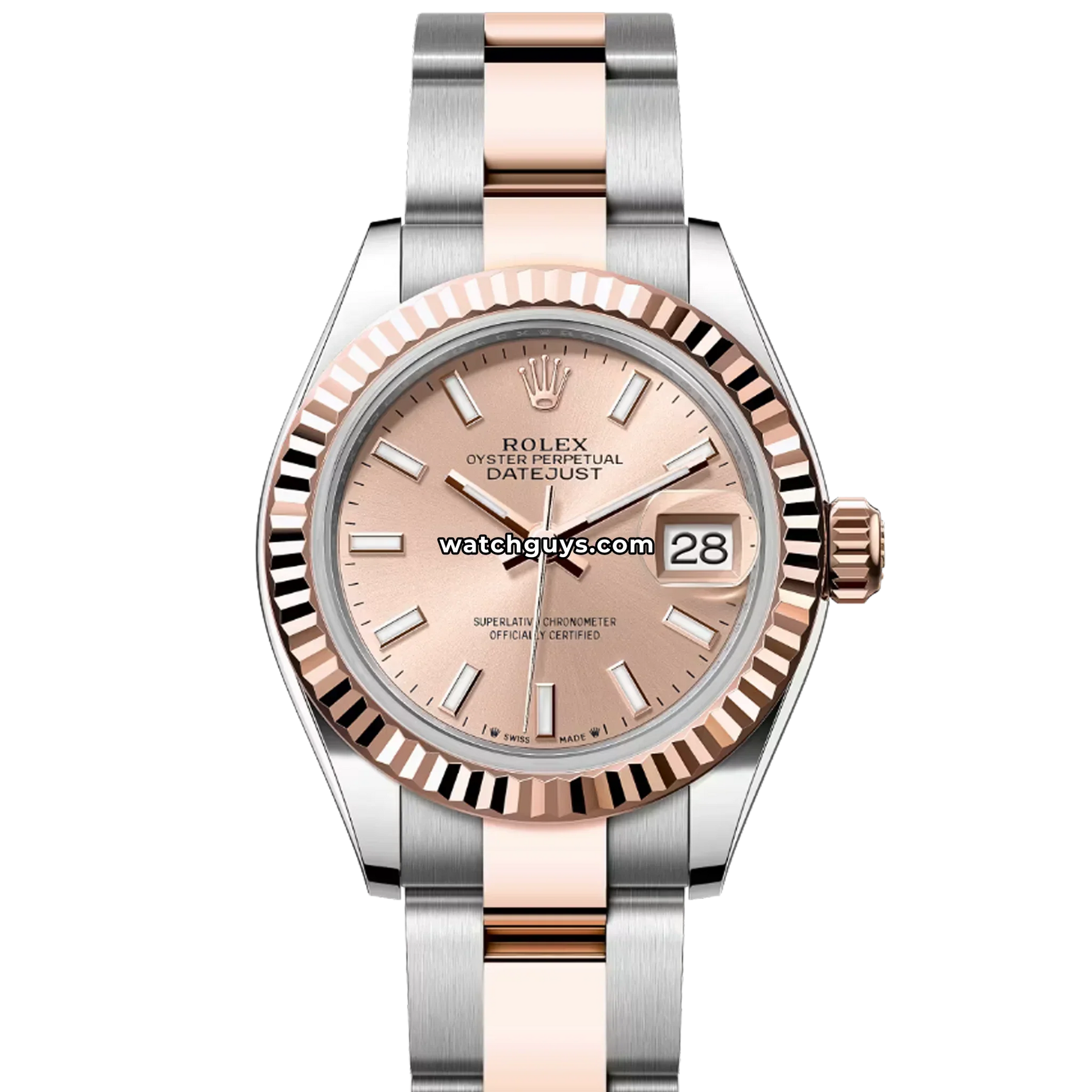 Rolex Datejust 279171 Pink Index Oyster