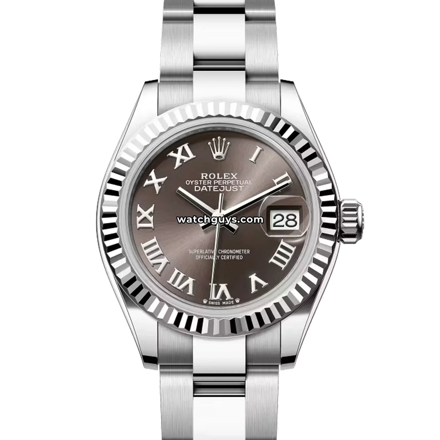 Rolex Datejust 279174 Dark Grey Roman Oyster
