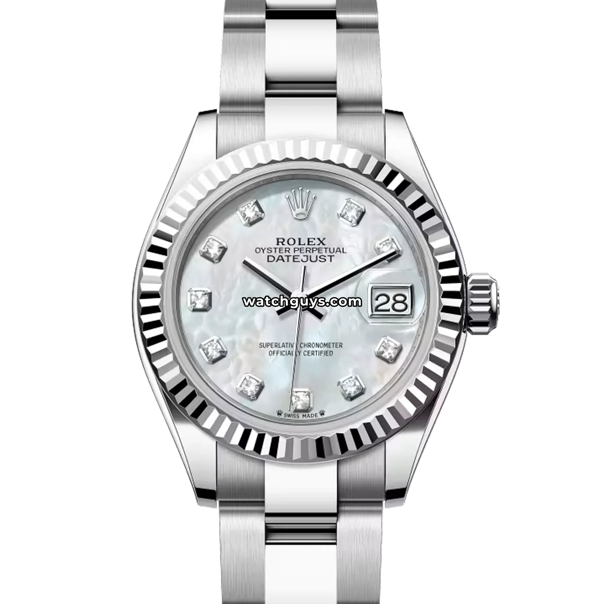 Rolex Datejust 279174 Mother of Pearl Diamond Oyster