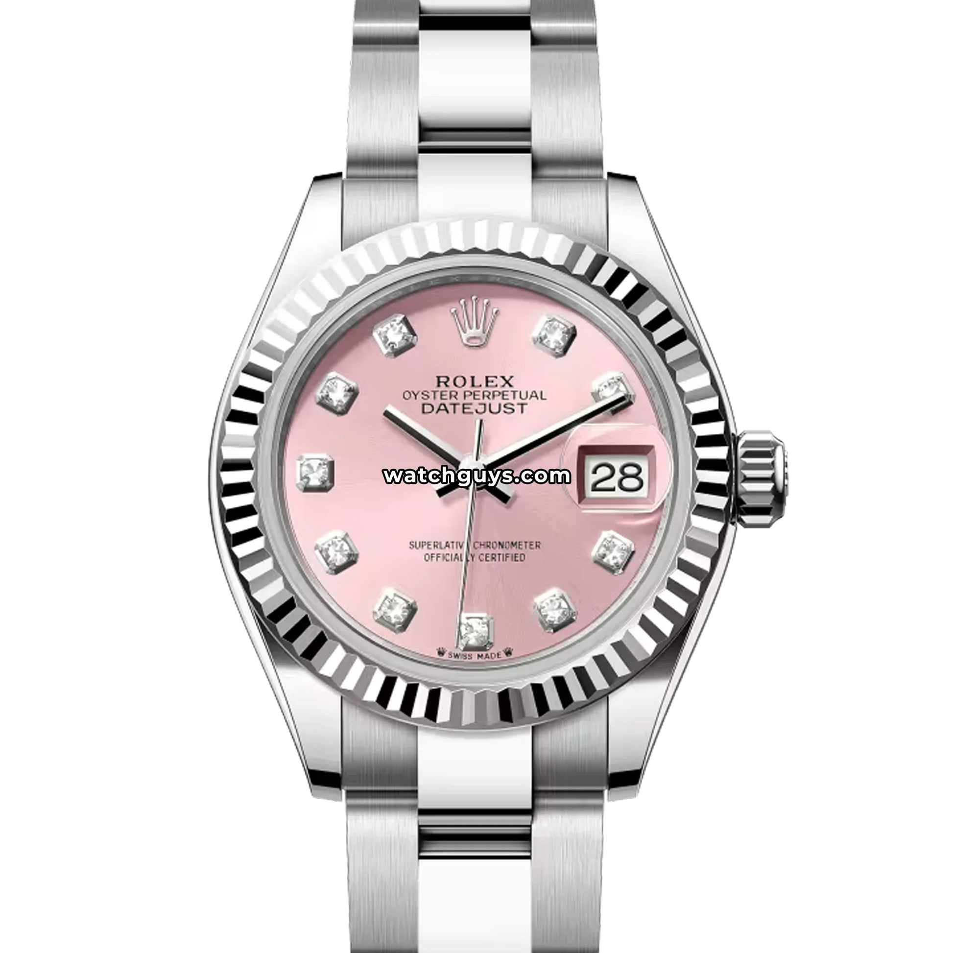 Rolex Datejust 279174 Pink Diamond Oyster