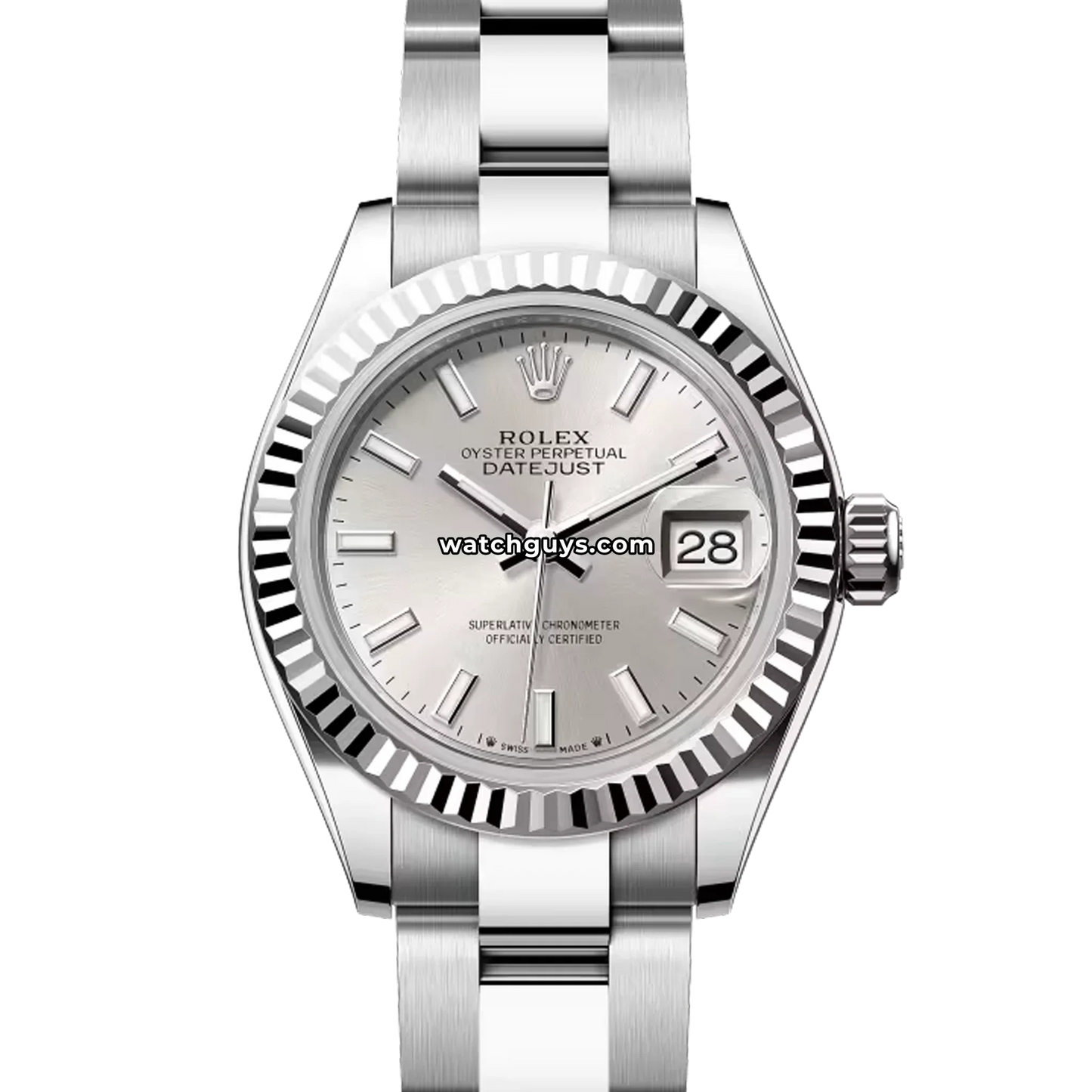 Rolex Datejust 279174 Silver Index Oyster