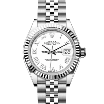 Rolex Datejust 279174 White Roman Jubilee
