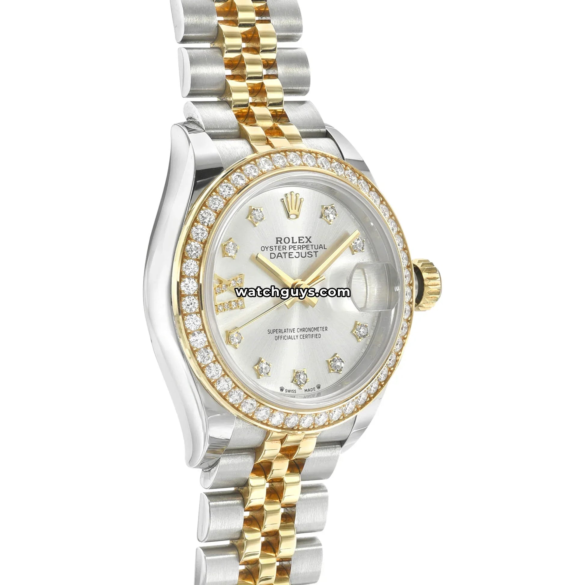 Rolex Datejust 279383RBR Silver Diamond Jubilee