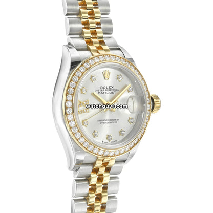 Rolex Datejust 279383RBR Silver Diamond Jubilee