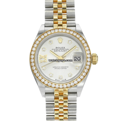 Rolex Datejust 279383RBR Silver Diamond Jubilee