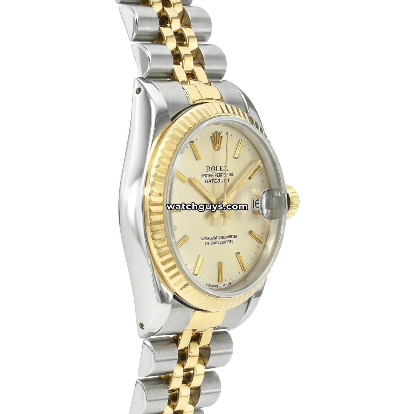 Rolex Datejust 68273 Two Tone Silver