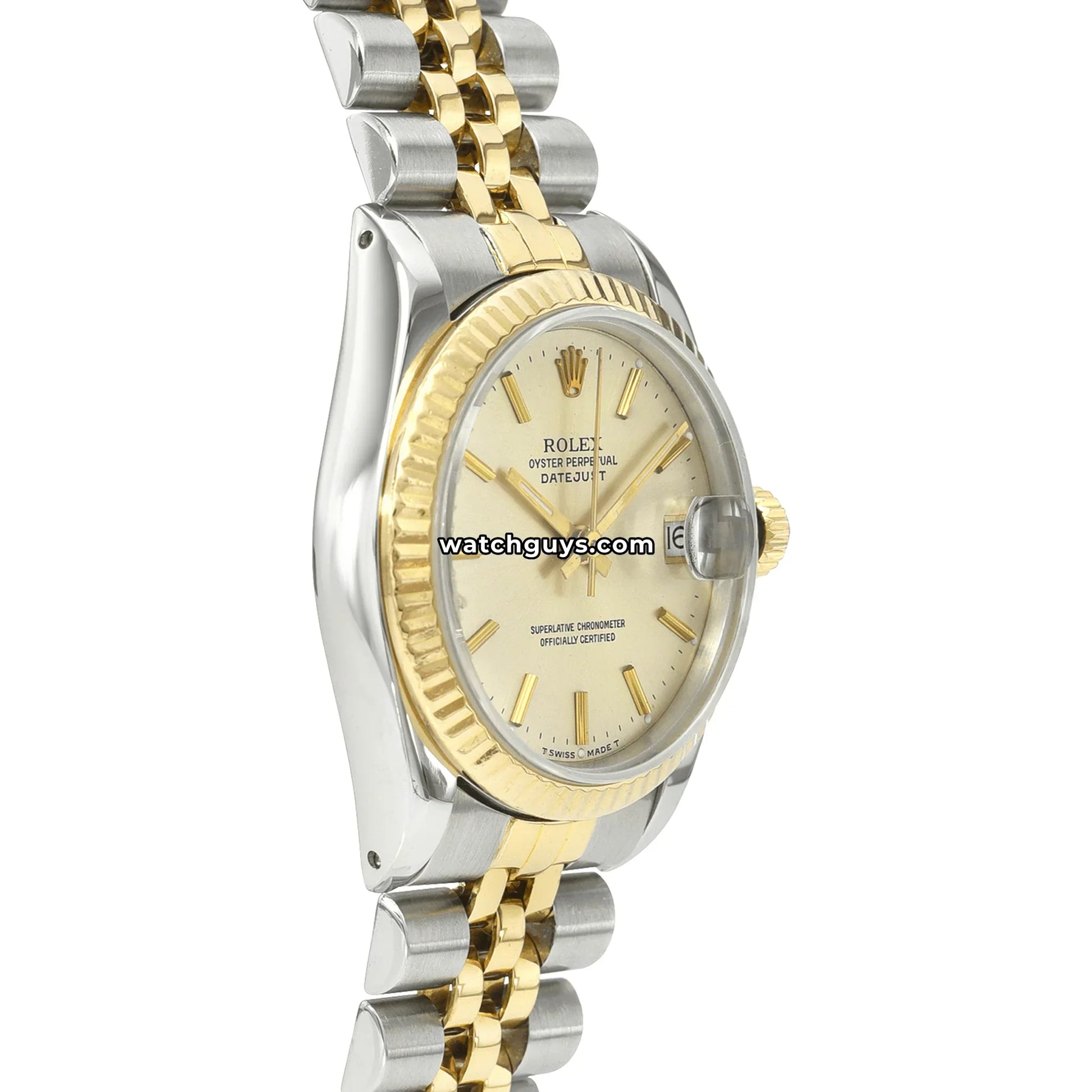 Rolex Datejust 68273 Two Tone Silver