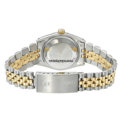 Rolex Datejust 68273 Two Tone Silver
