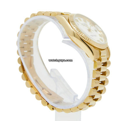 Rolex Datejust 68278 White Diamond President