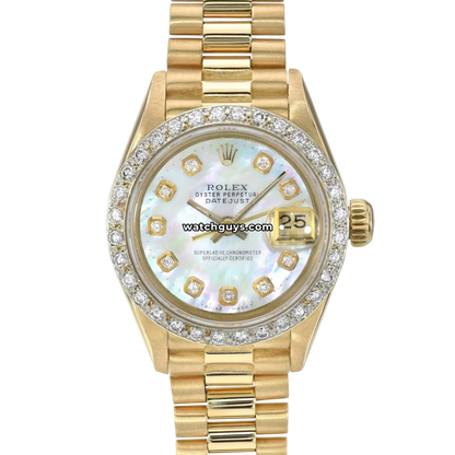 Rolex Datejust 69138 Diamond MOP