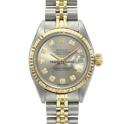 Rolex Datejust 6917 Silver Diamond
