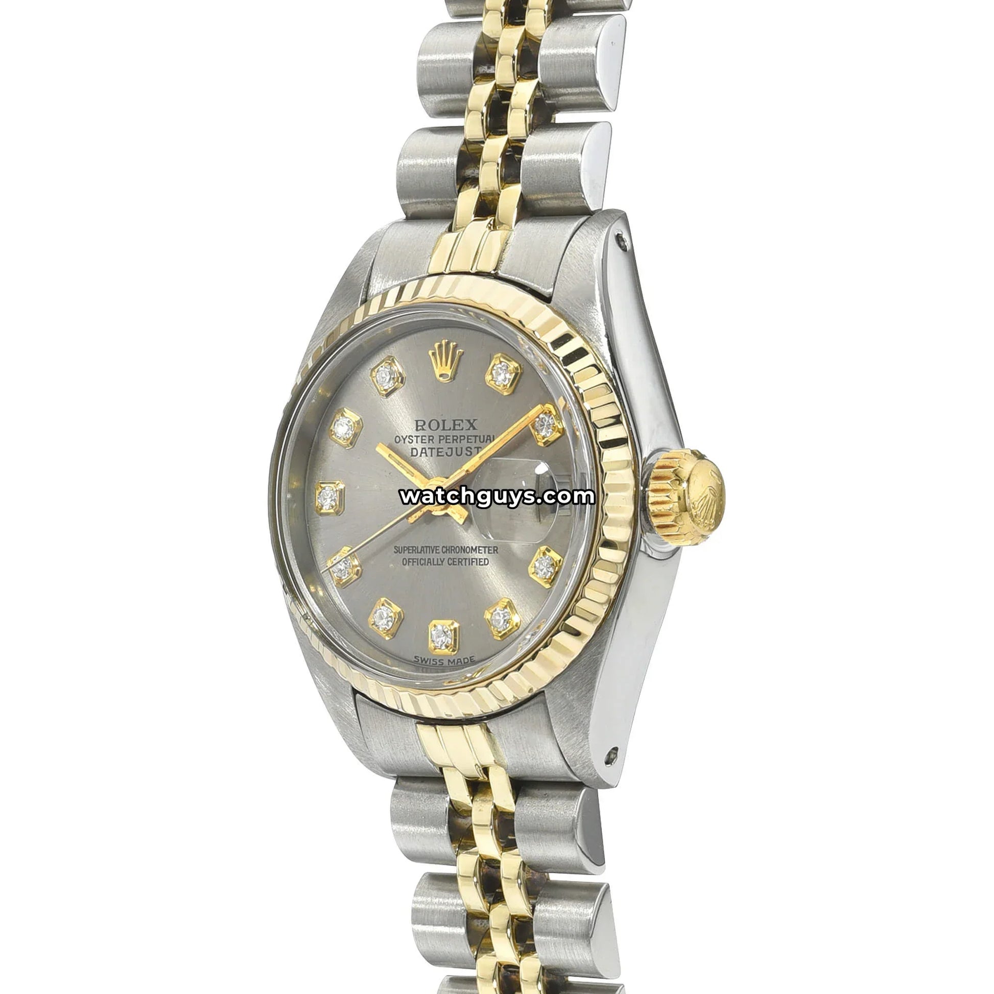 Rolex Datejust 6917 Silver Diamond