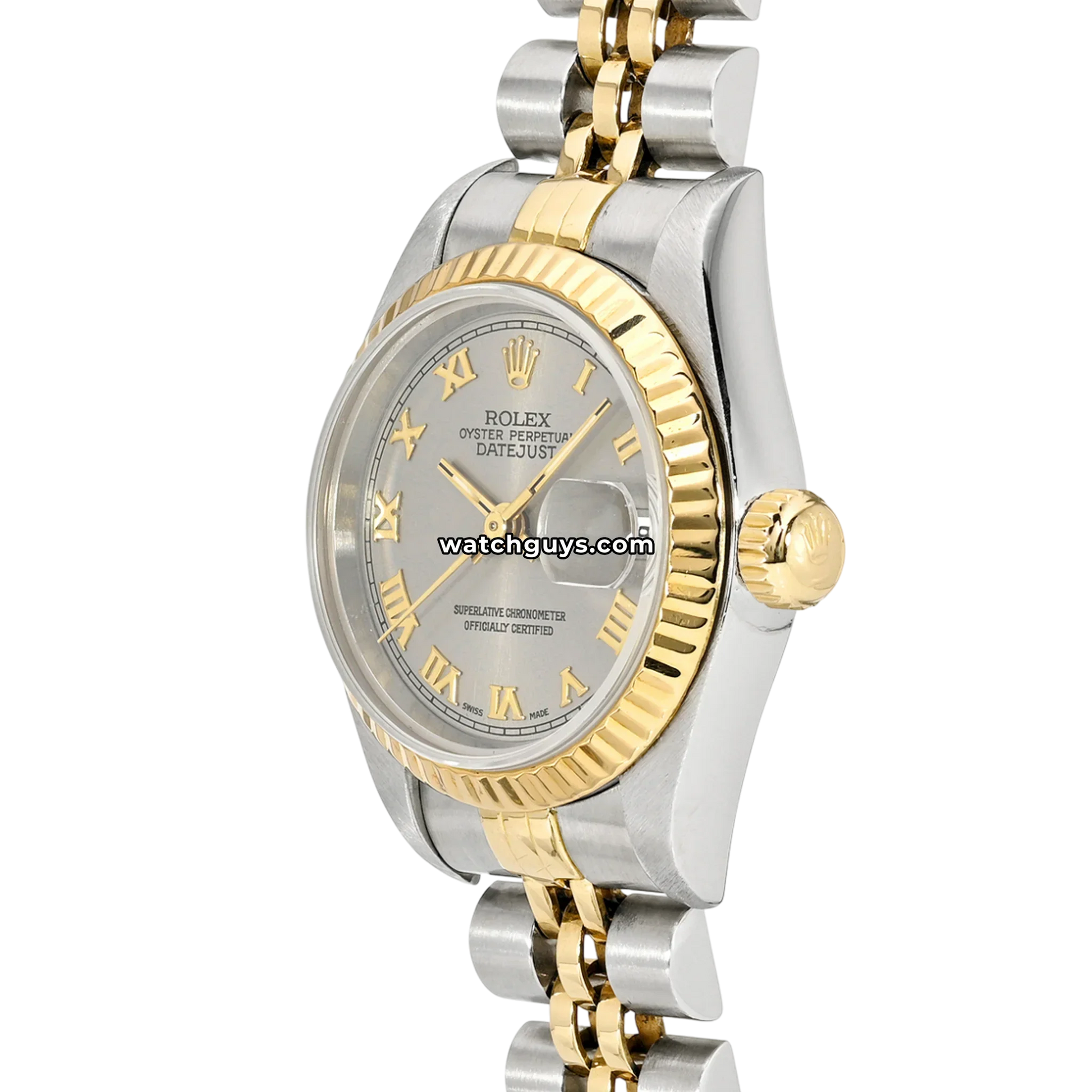 Rolex Datejust 69173 Silver Roman Jubilee