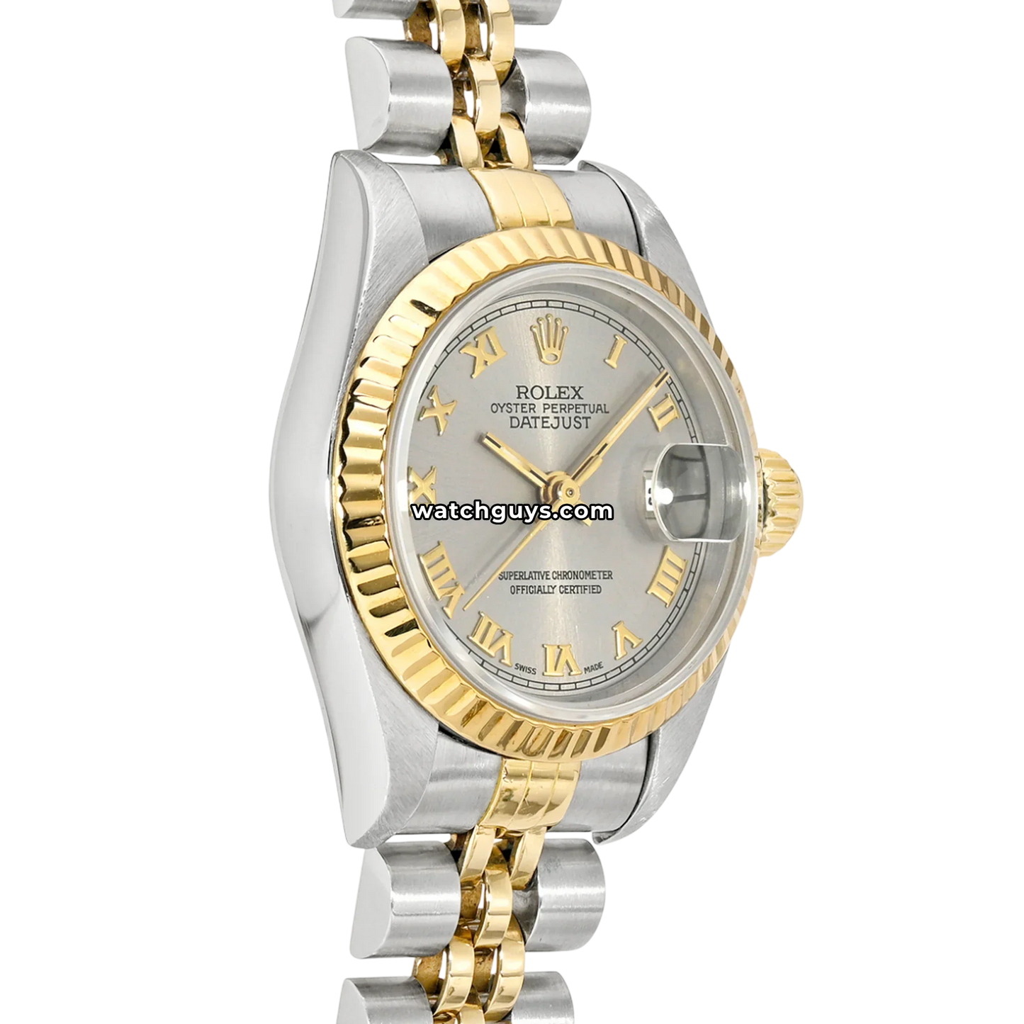 Rolex Datejust 69173 Silver Roman Jubilee