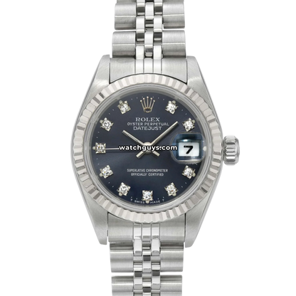Rolex Datejust 69174 Blue Diamond