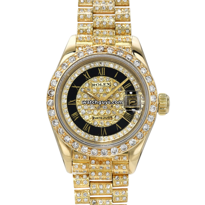 Rolex Datejust 69178 President Diamond