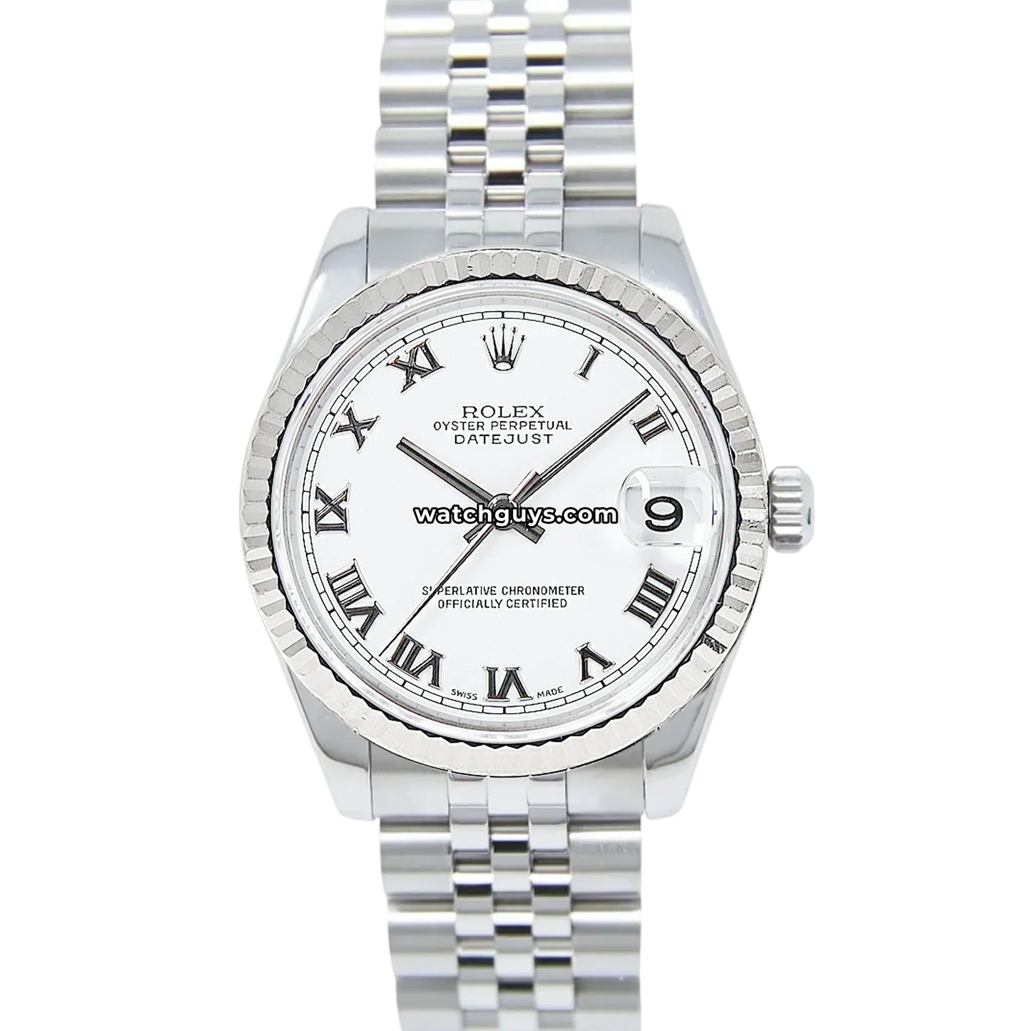 Rolex Datejust 78274 White Roman Jubilee