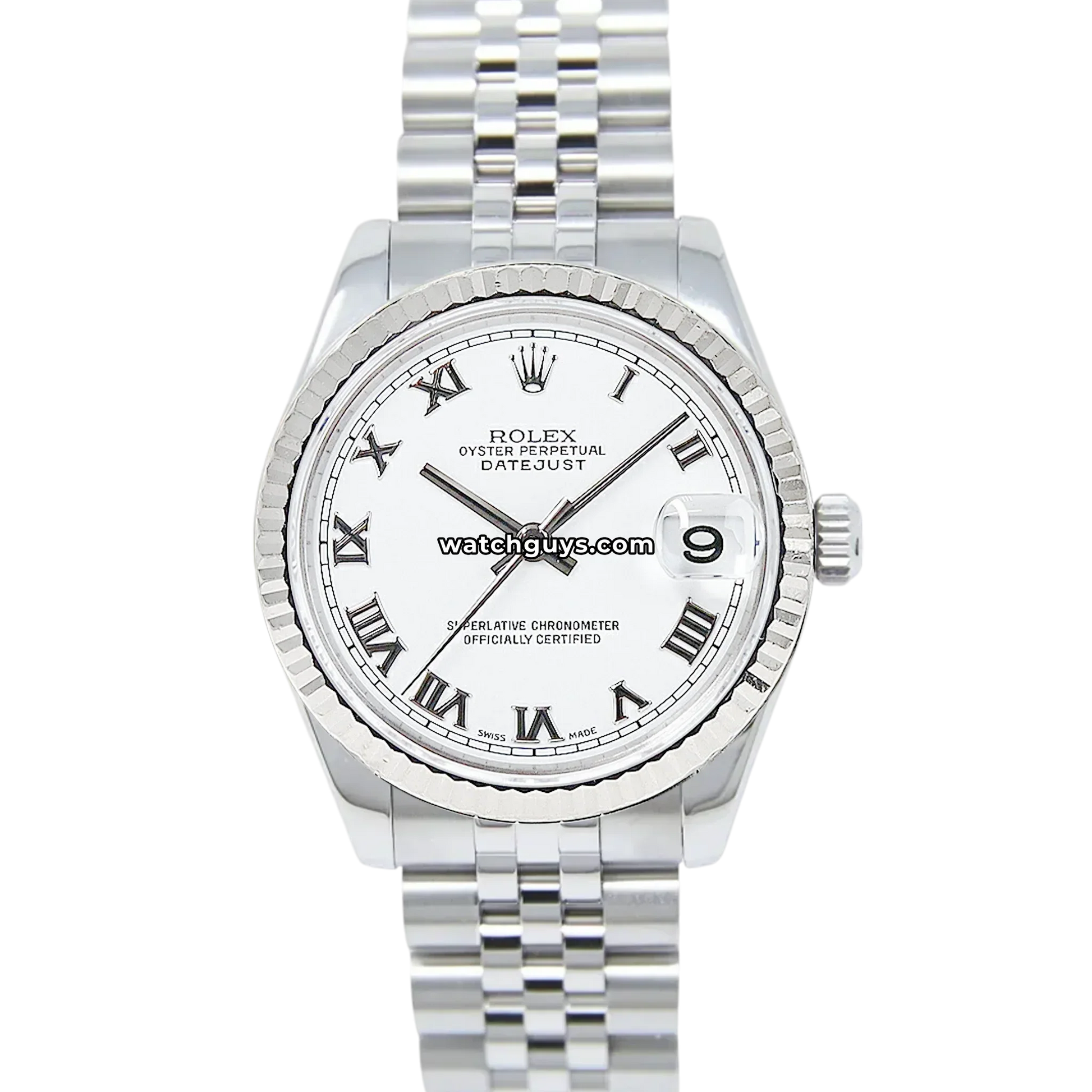 Rolex Datejust 78274 White Roman Jubilee