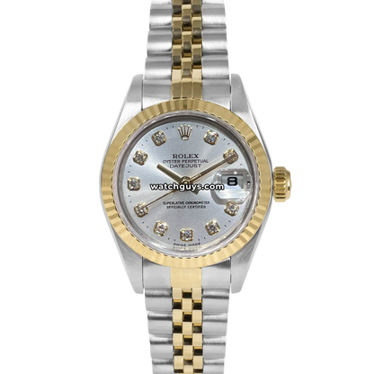 Rolex Datejust 79173 Silver Diamond