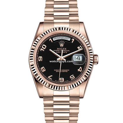 Rolex Day-Date 118235 Black Arabic