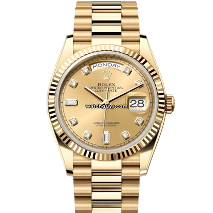 Rolex Day-Date 118238 Champagne Diamond President